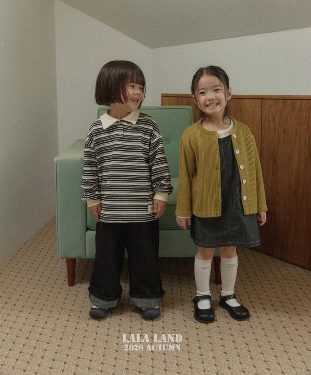 〚予約〛Heart pocket one piece <kids>