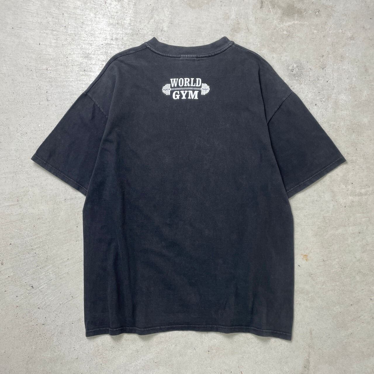 90年代 WORLD GYM ワールドジム アドバタイジングプリント Tシャツ 