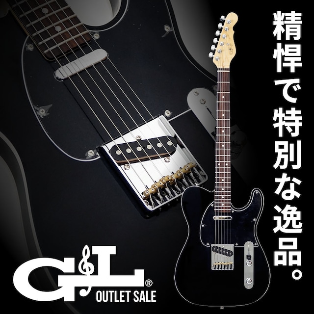 G&L USA Build To Order ASAT Classic w/Double Binding (Jet Black/Rosewood)  [アウトレットSALE特価]