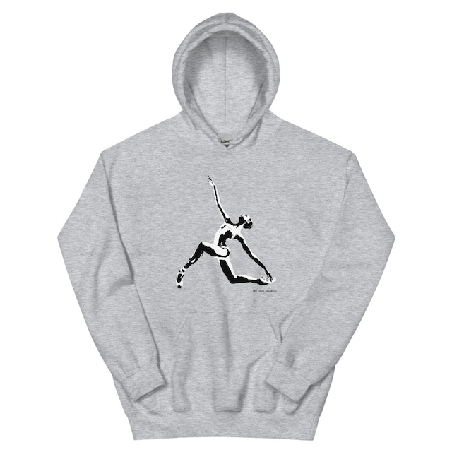 【460】Ballerina Hoodie Grey