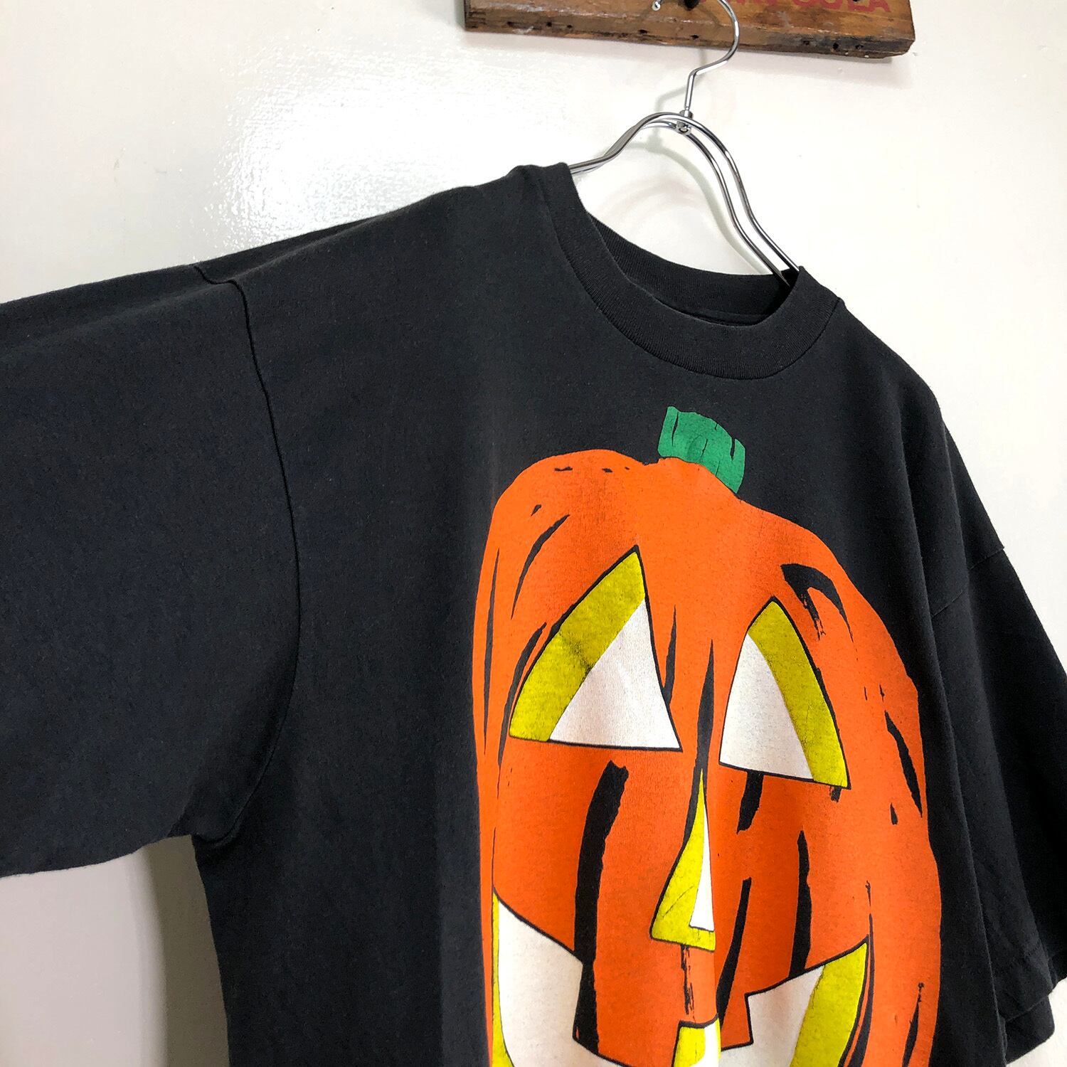 80S ヴィンテージ ステッドマン 半袖 Tシャツ ハロウィン カボチャ