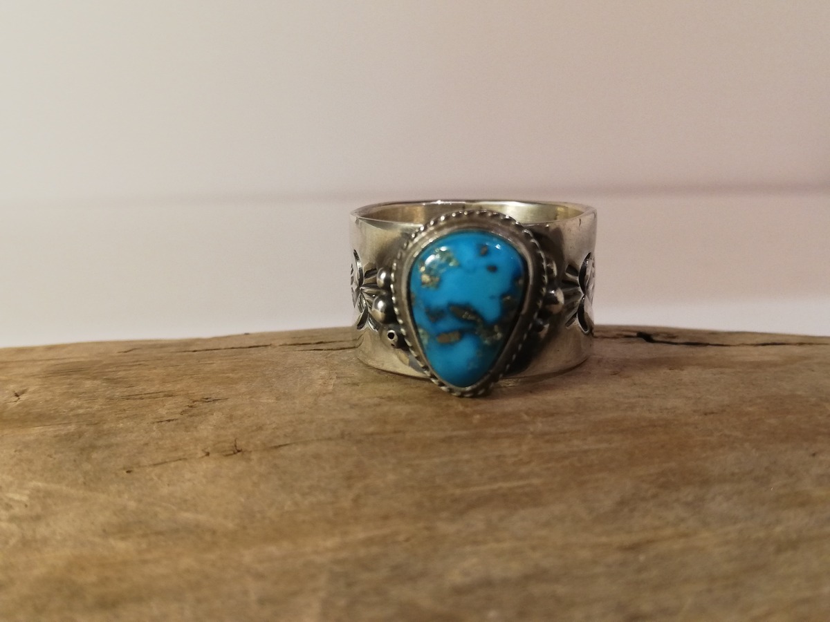 NAVAJO Geraldine Yazzie リング LEFT