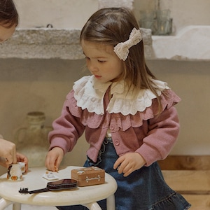 秋フリル裾サロペットスカート2色