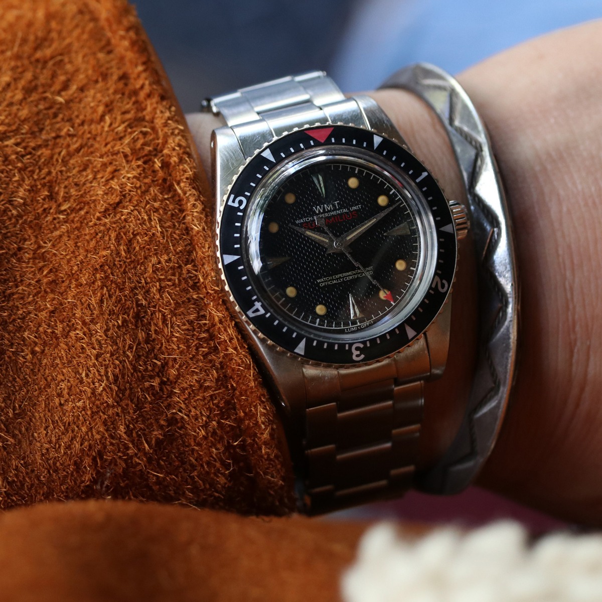 WMT ダブルエムティー WMT WATCHES Sea Diver - SUB-MILIUS ( Black 