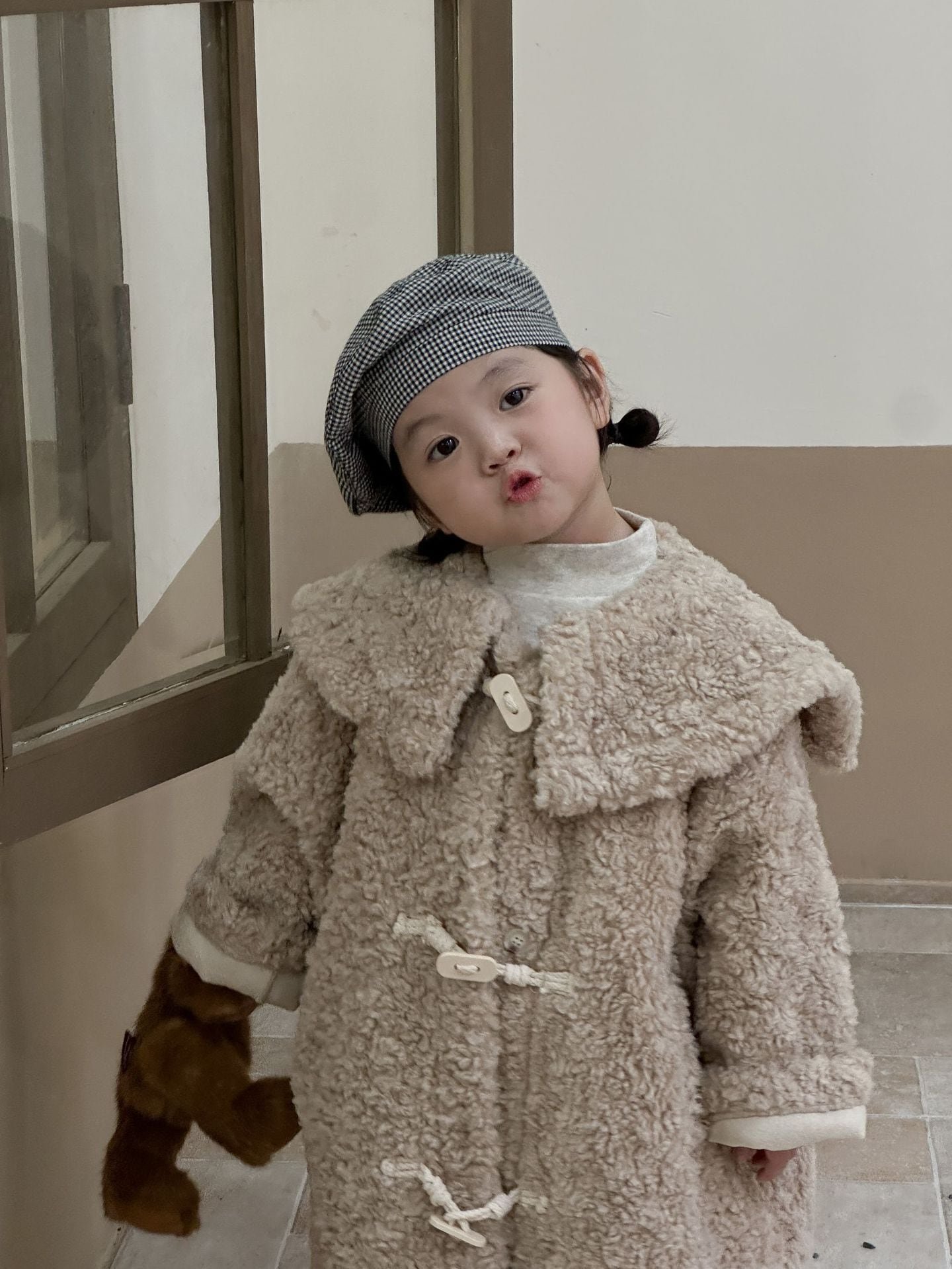 ロングダッフルコート