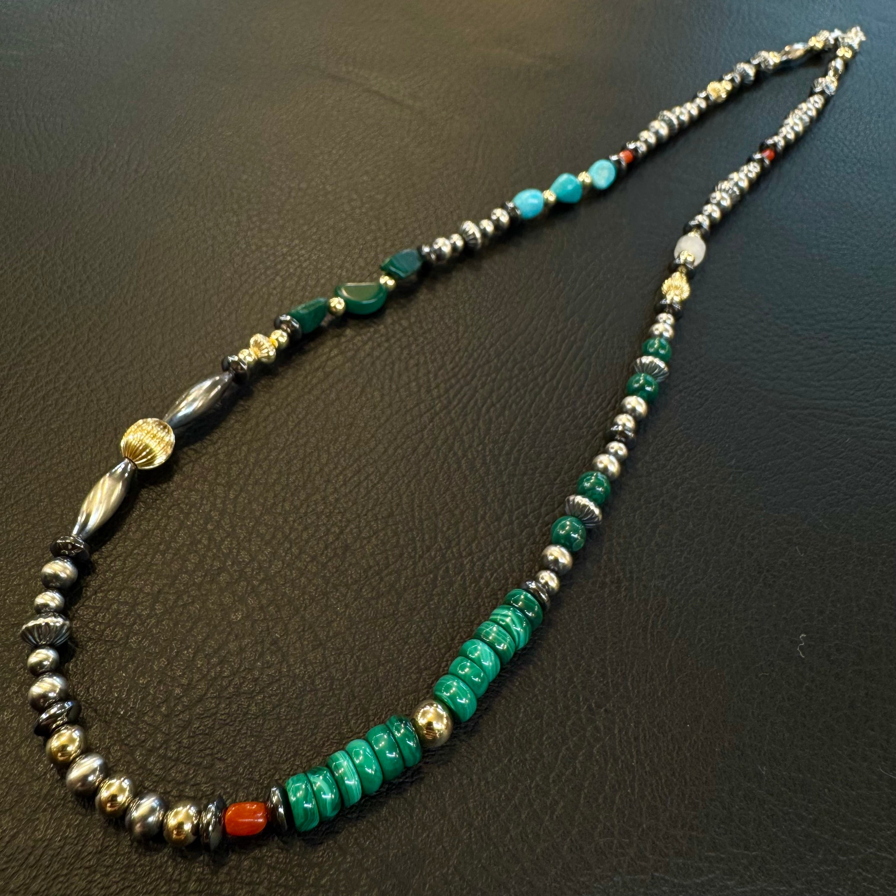 BlueSunshineTrading ブライトBright ネックレス60cm ブライト（Bright）ネックレス（Wave Marakaito）60cm