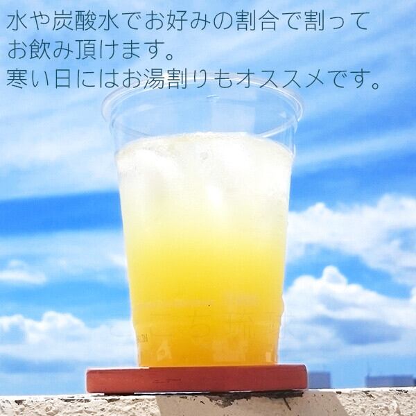 オキハム沖縄県産シークヮーサー果汁ストレート原液100% 1L×6本ケース