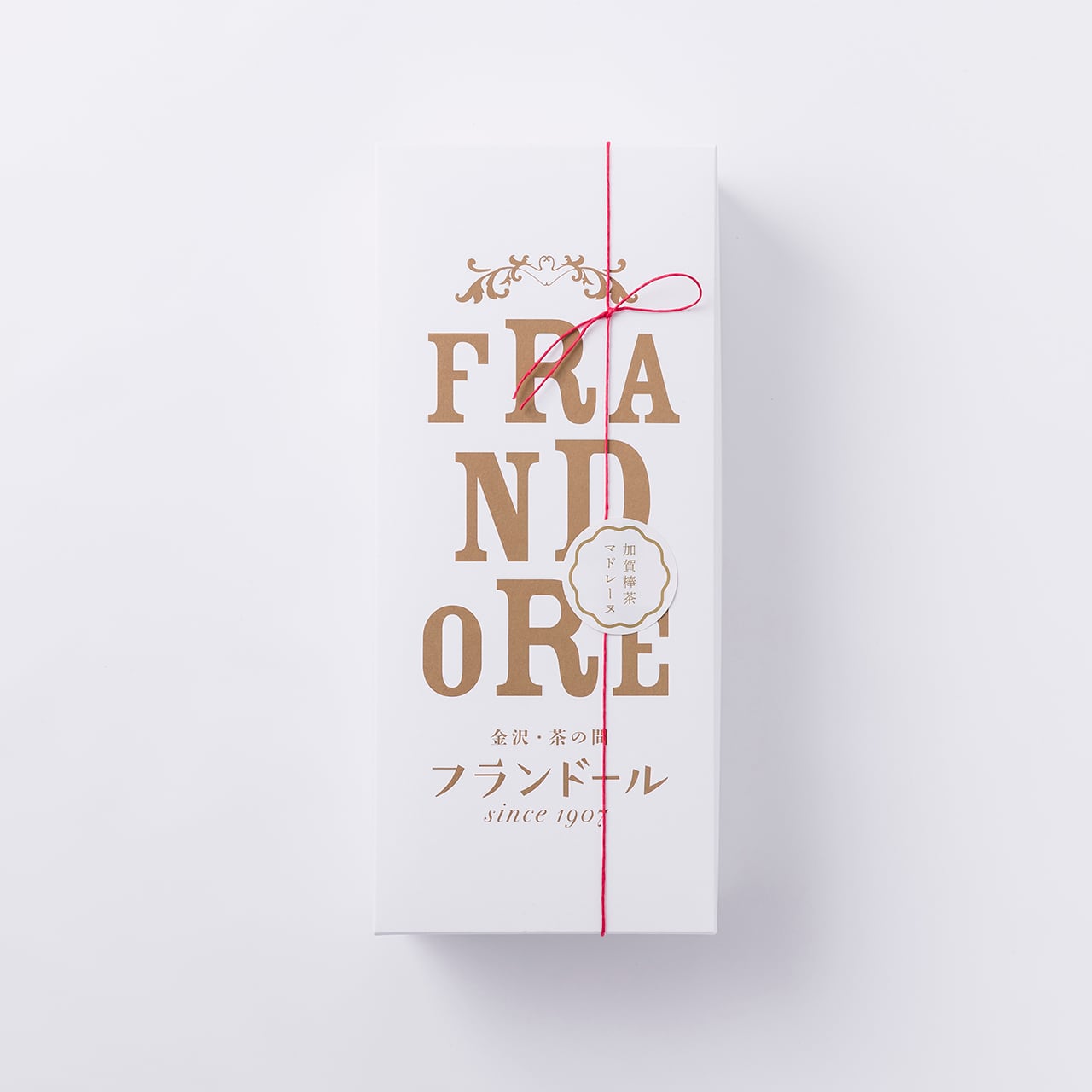 加賀棒茶マドレーヌ 5個入 | 金沢茶の間 フランドール