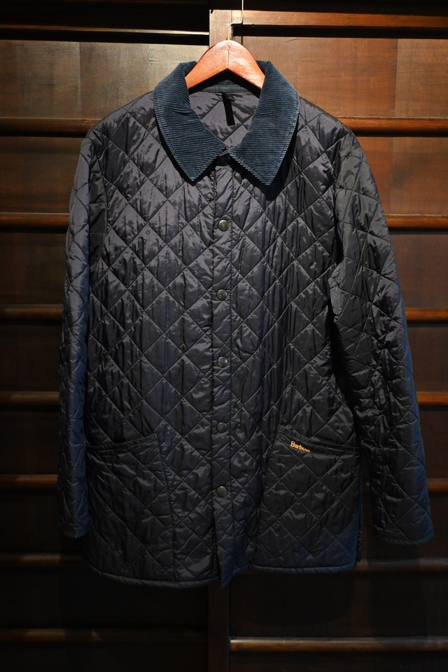 barbour liddesdale quilted jacket M navy 139
