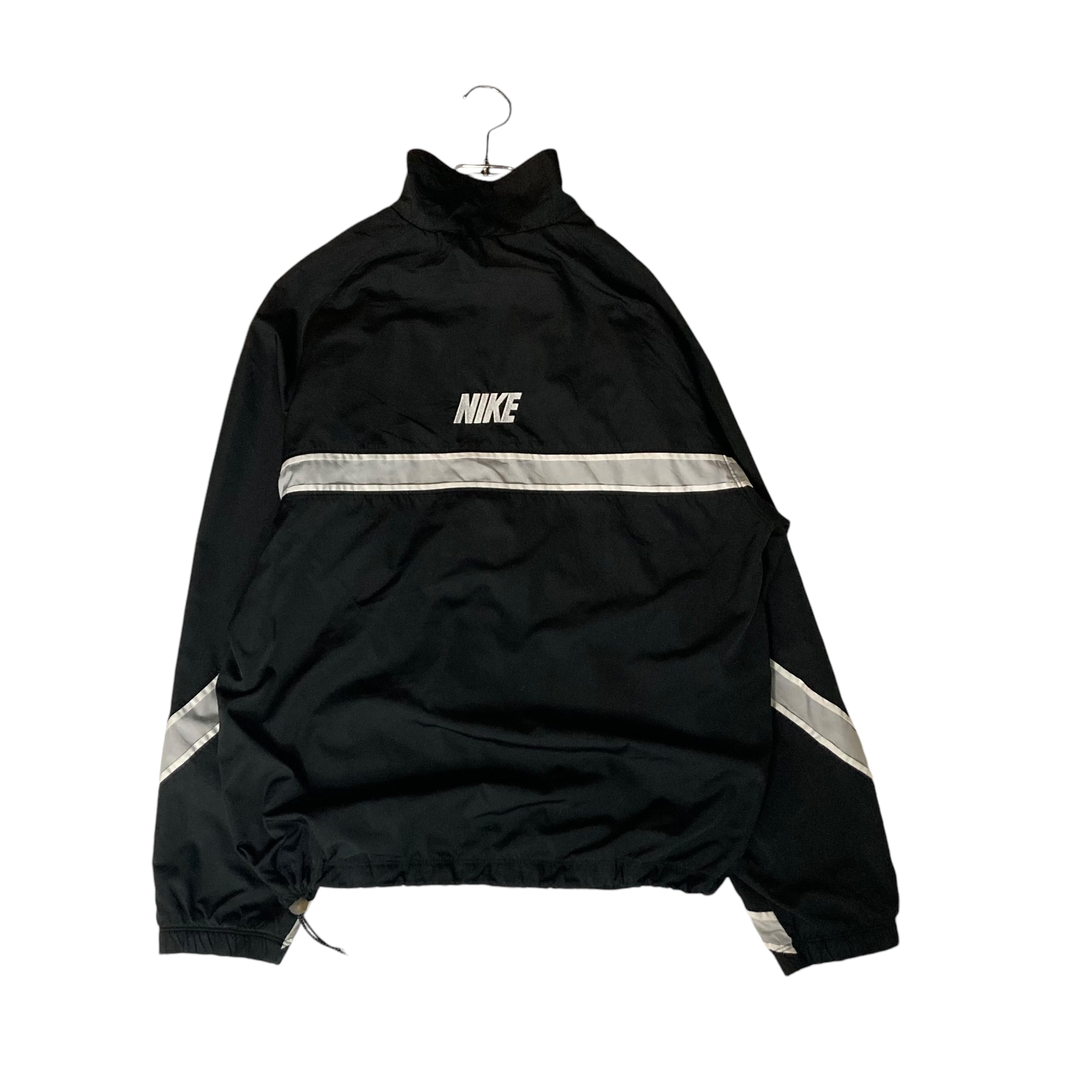 ラグランスリーブ】NIKE ナイロンジャケット L ドローコード ラグランスリーブ】NIKE ナイロンジャケット L ドローコード