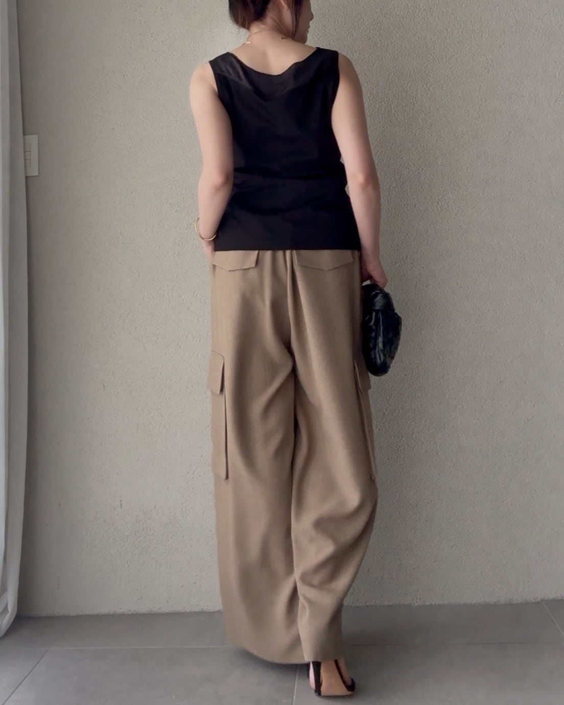 SELECT〉サテンコンビタンクトップ P261-22032 | SYSORUS