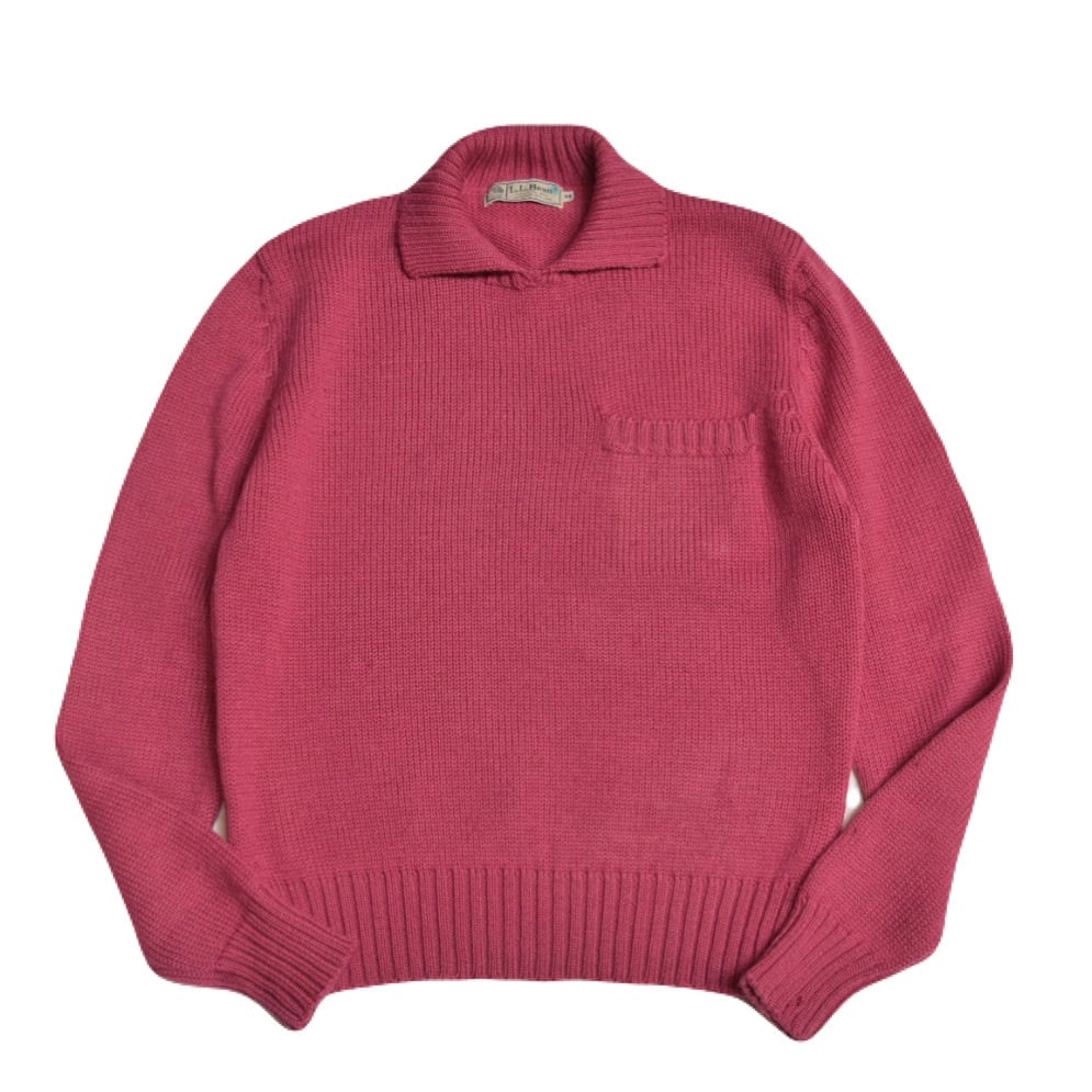 USED 80s Women's L.L.Bean Wool Knit Sweater -W's Medium 03195