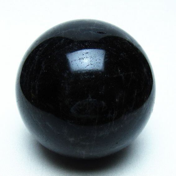 モリオン 黒水晶 丸玉 67mm 一点物 151-9497