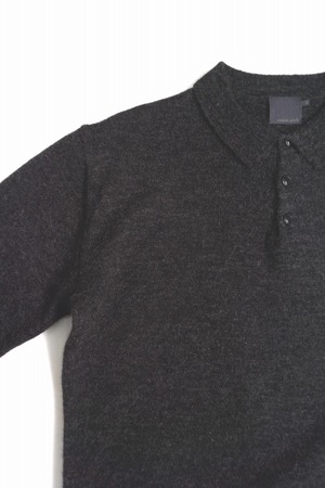 Alpaca Wool Smooth Knitted Polo