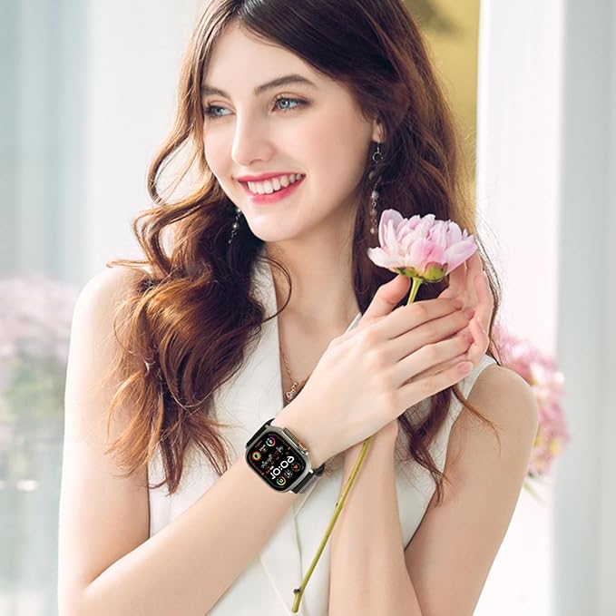 ショパール純正腕時計用アリゲータベルトピンク18/22