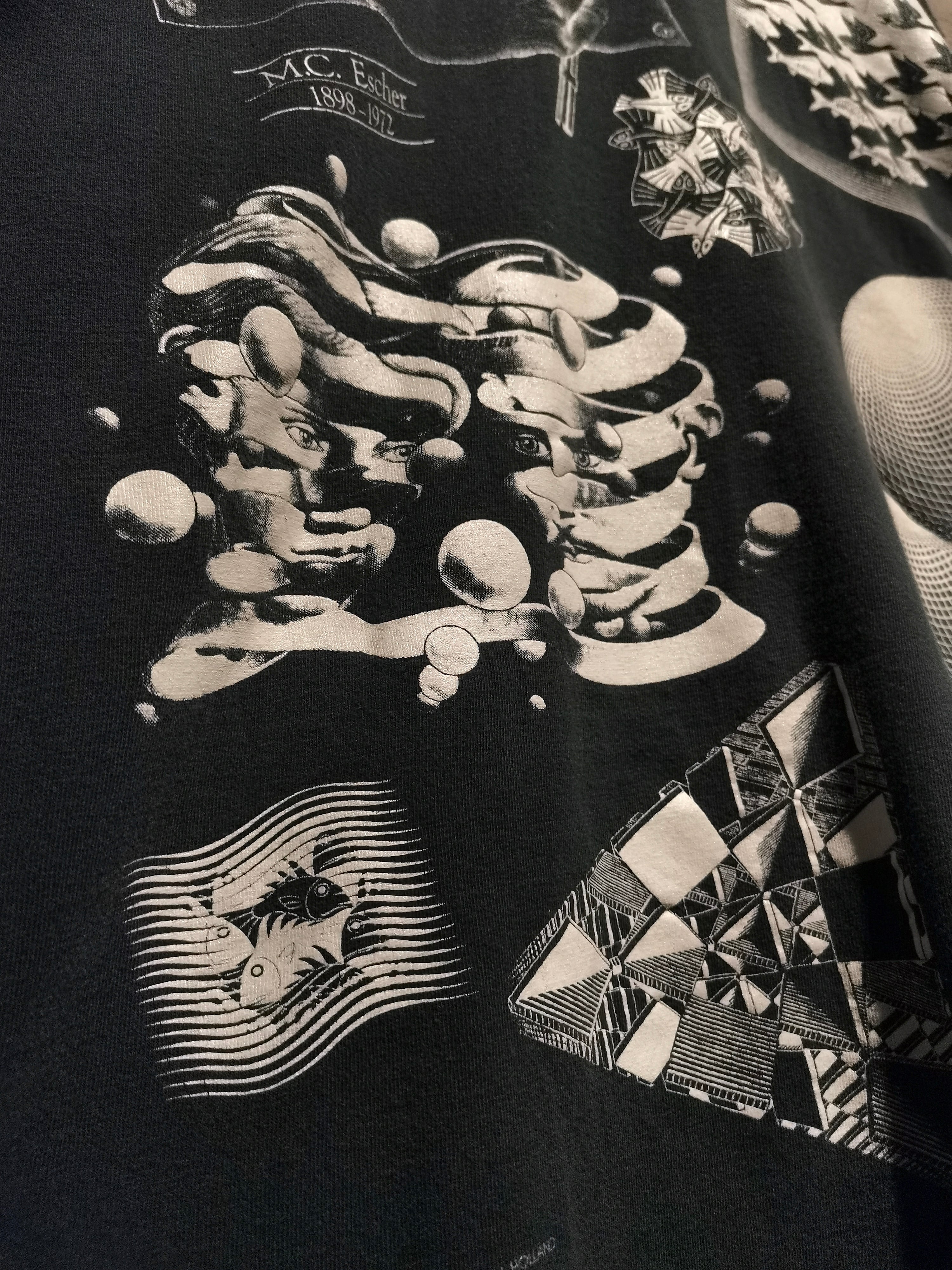 M.C Escher エッシャー　vintage tシャツ エッシャー tシャツ ヴィンテージ 1990s Vintage M C Escher T-Shirt