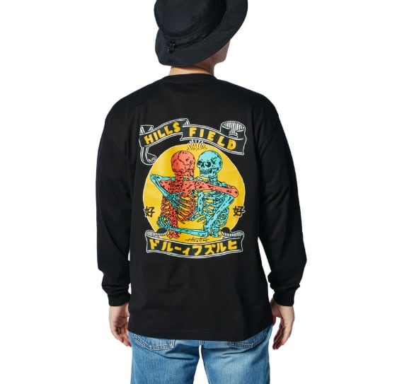 HILLS FIELD Sukisuki L/S T-shirt SUKISUKIロングTシャツ ブラック