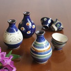 やちむん  常秀工房 徳利 1合 Yachimun Sake bottle  #232