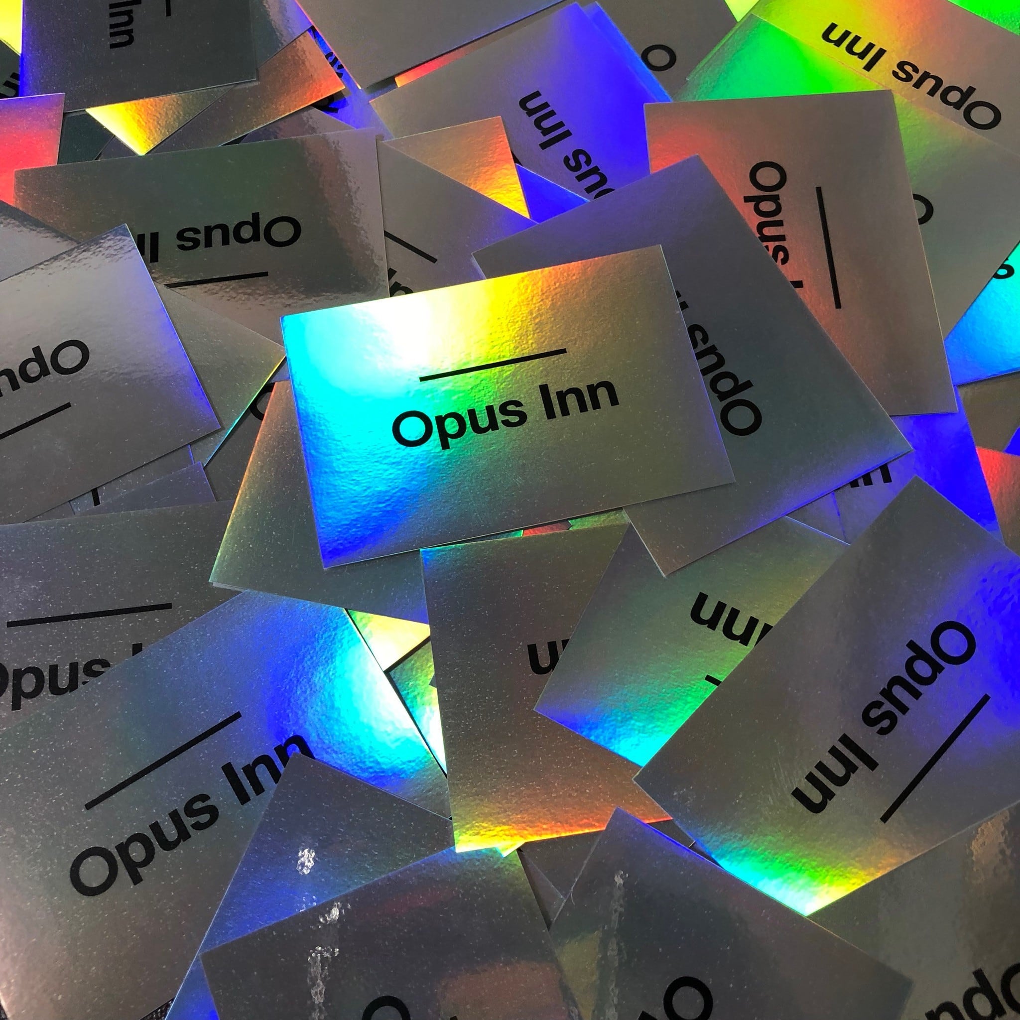 【Sticker】''Opus Inn'' Hologram Sticker [2 SET]