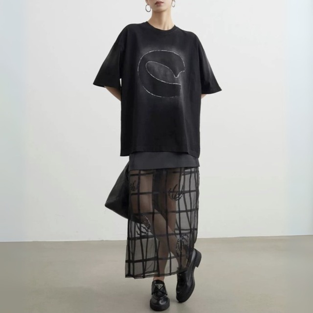 Oversized graphic T-Shirt C1222