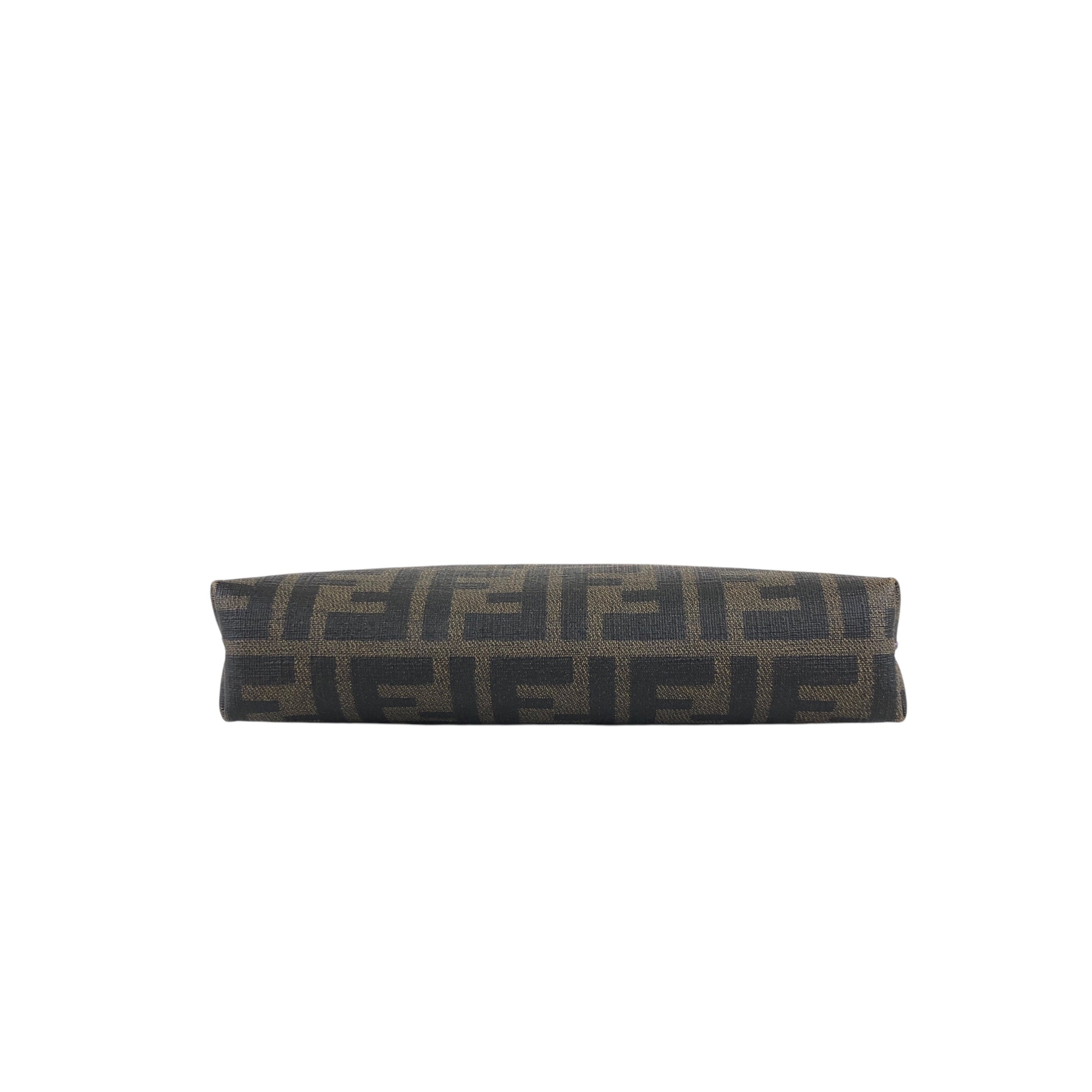 FENDI フェンディ ズッカ ショルダーバッグ ブラウン PVC ミニ FENDI フェンディ ズッカ ショルダーバッグ ブラウン PVC ミニ