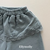 【取寄/韓国直送】Elly molly レース付きジョガーパンツ｜秋服｜韓国子供服｜26/AT