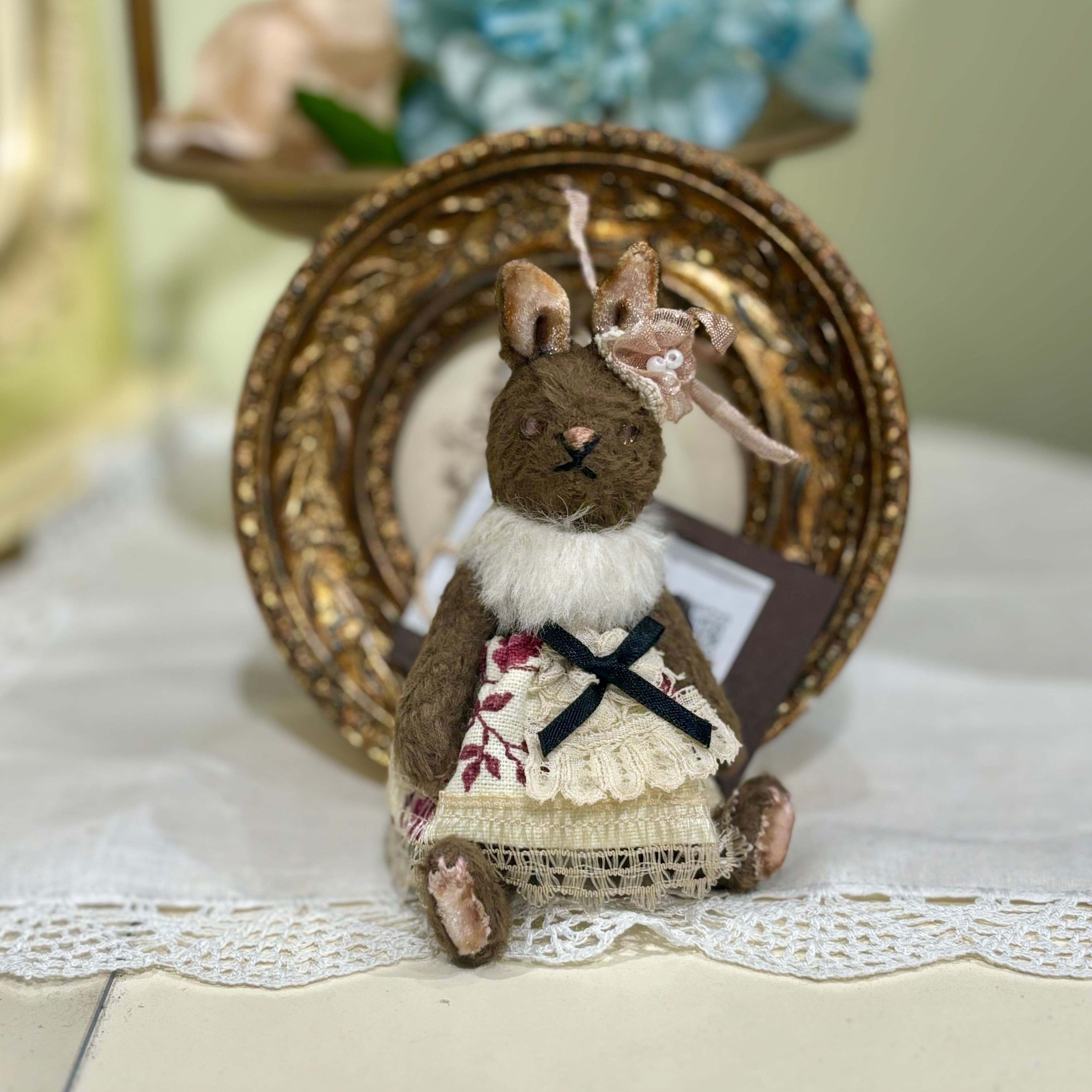 shimashimaさんのぬいぐるみ ウサギ テディベア 作家 shimashimaさんのぬいぐるみ ウサギ テディベア 作家 shimashimaさんの