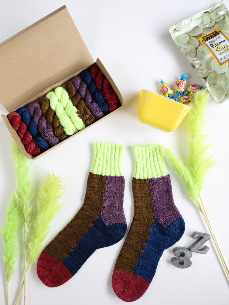 編み図 〜 Goshiki Kanon Socks〜 靴下 / パターン / ソックス