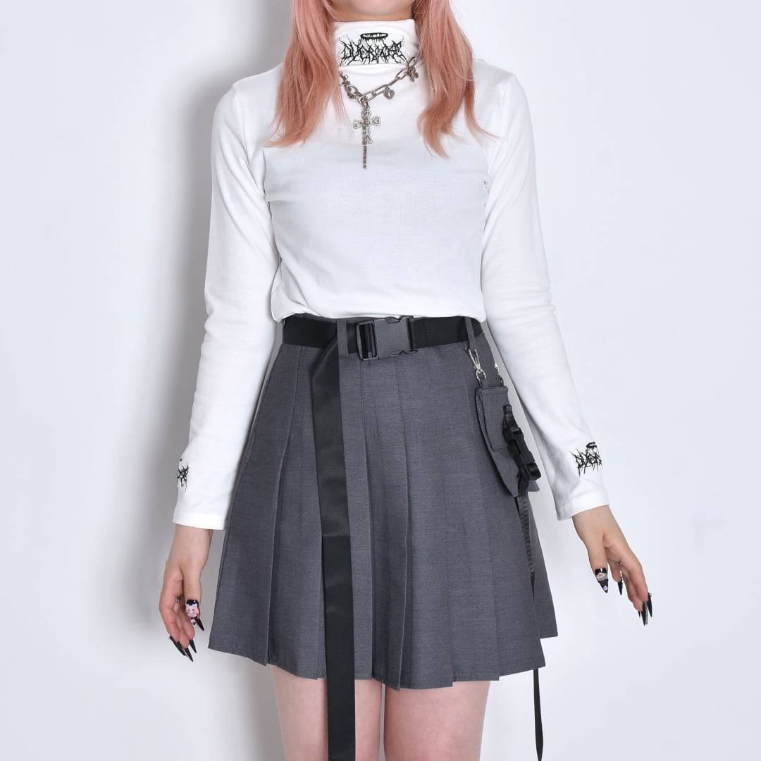 11/21 完売BLACK再入荷！】刺繍ハイネックロンT | VOLCAN&APHRODITE