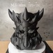 yawara爪CH 受皿セット size-MS 黒