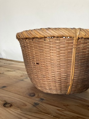 SALE/ヴィンテージの竹籠