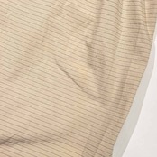 R.NEWBOLD アールニューボールド ボーダー 長袖シャツ L/ベージュ系 メンズ