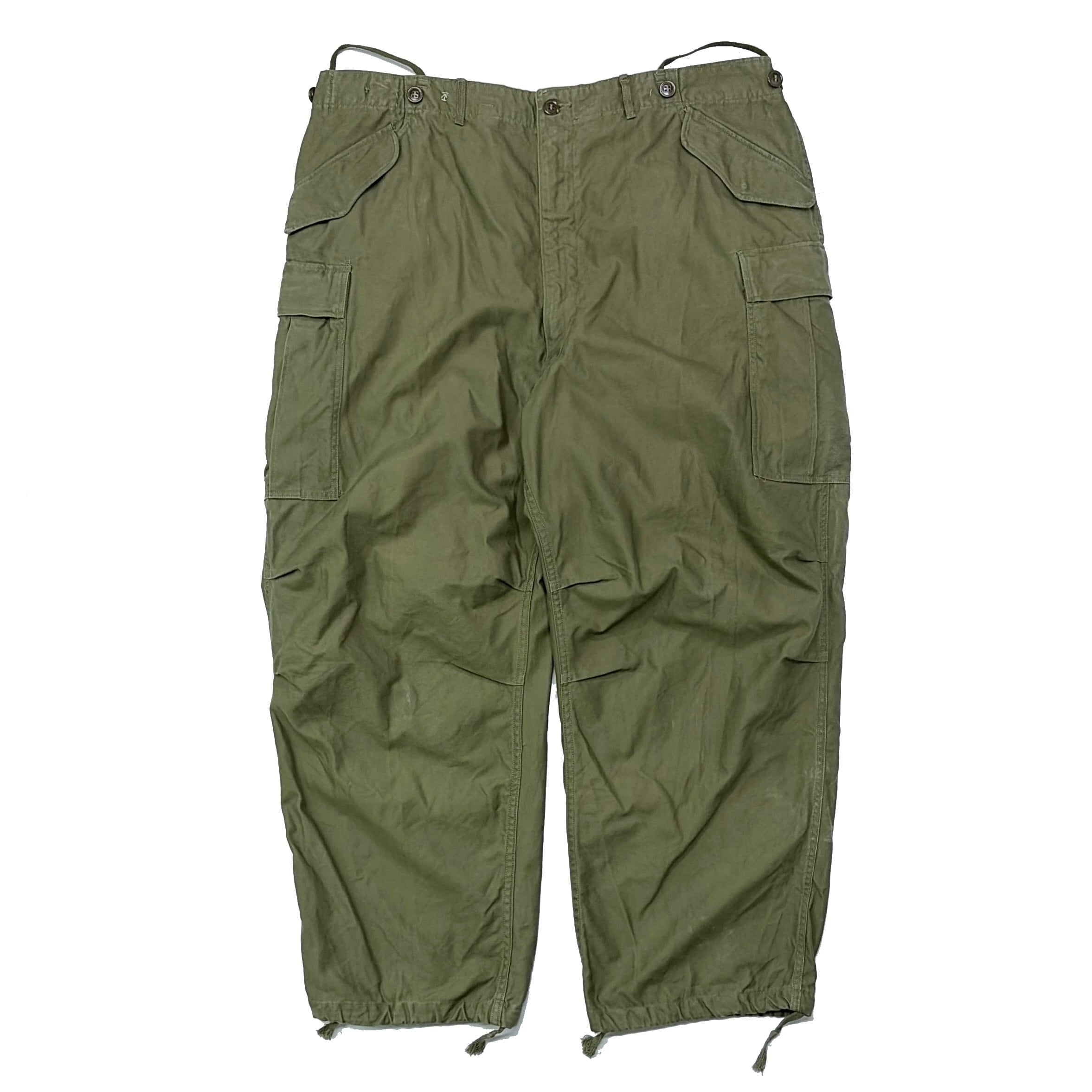 デッドストック 60s US ARMY 米軍 ベイカーパンツ OG107 軍パン