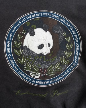 【古着】絶滅危惧のパンダのスウェット