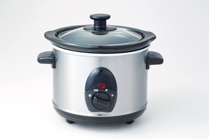 【在庫のみ】煮込み料理器 スロークッカー シルバー