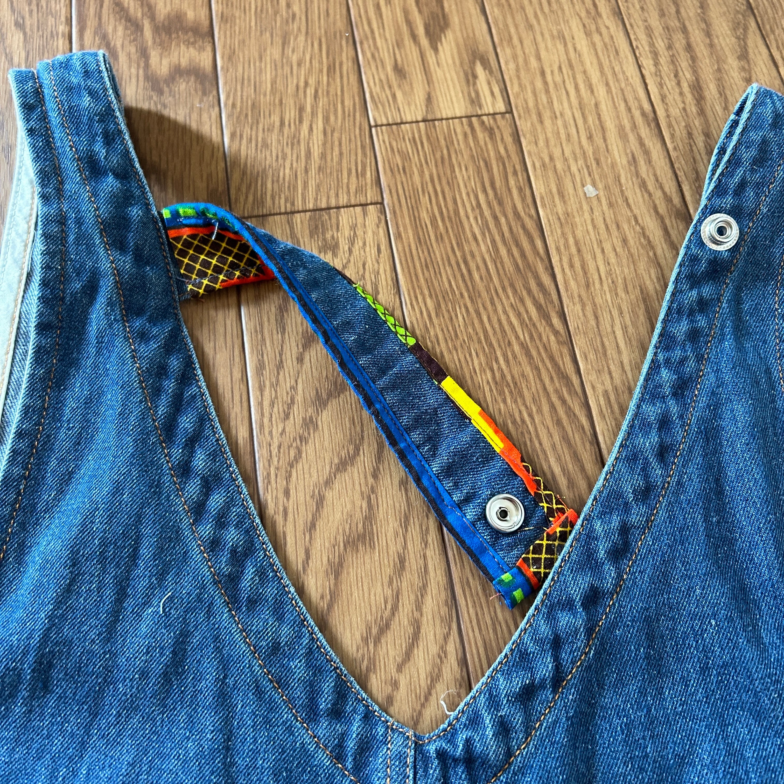 アフリカンリメイクサロペット | アジアン雑貨ルチュ