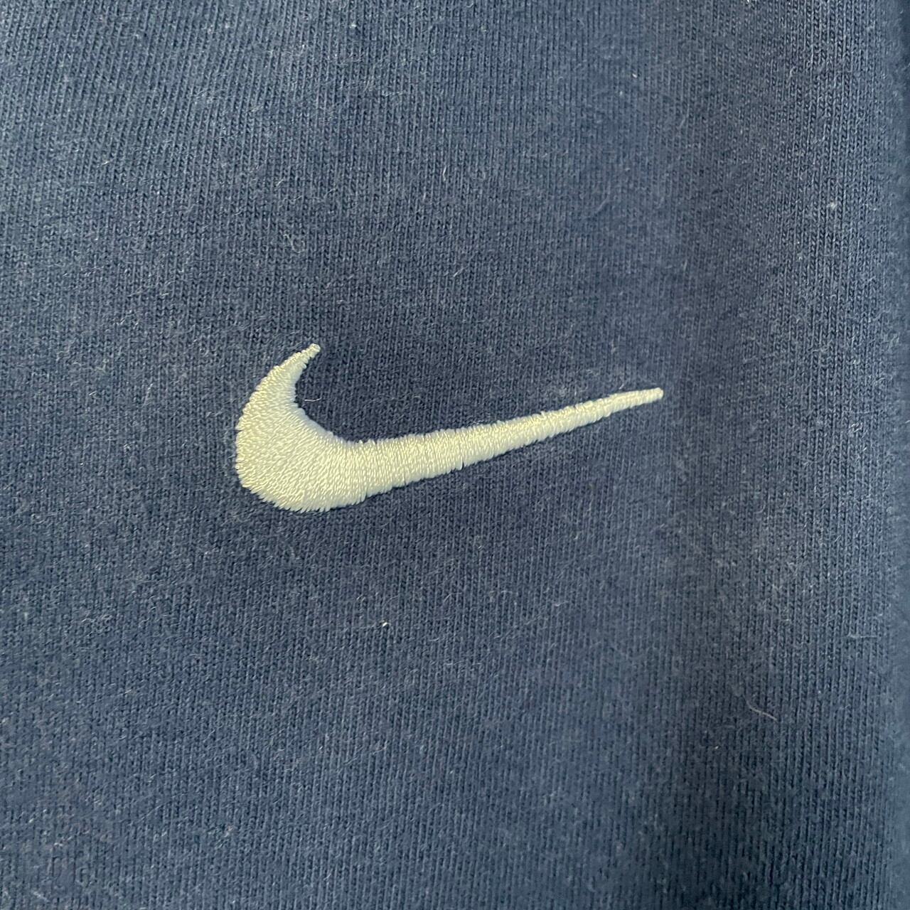 00年代 NIKE ナイキ スモールスウォッシュ 刺繍 Tシャツ メンズXL 古着