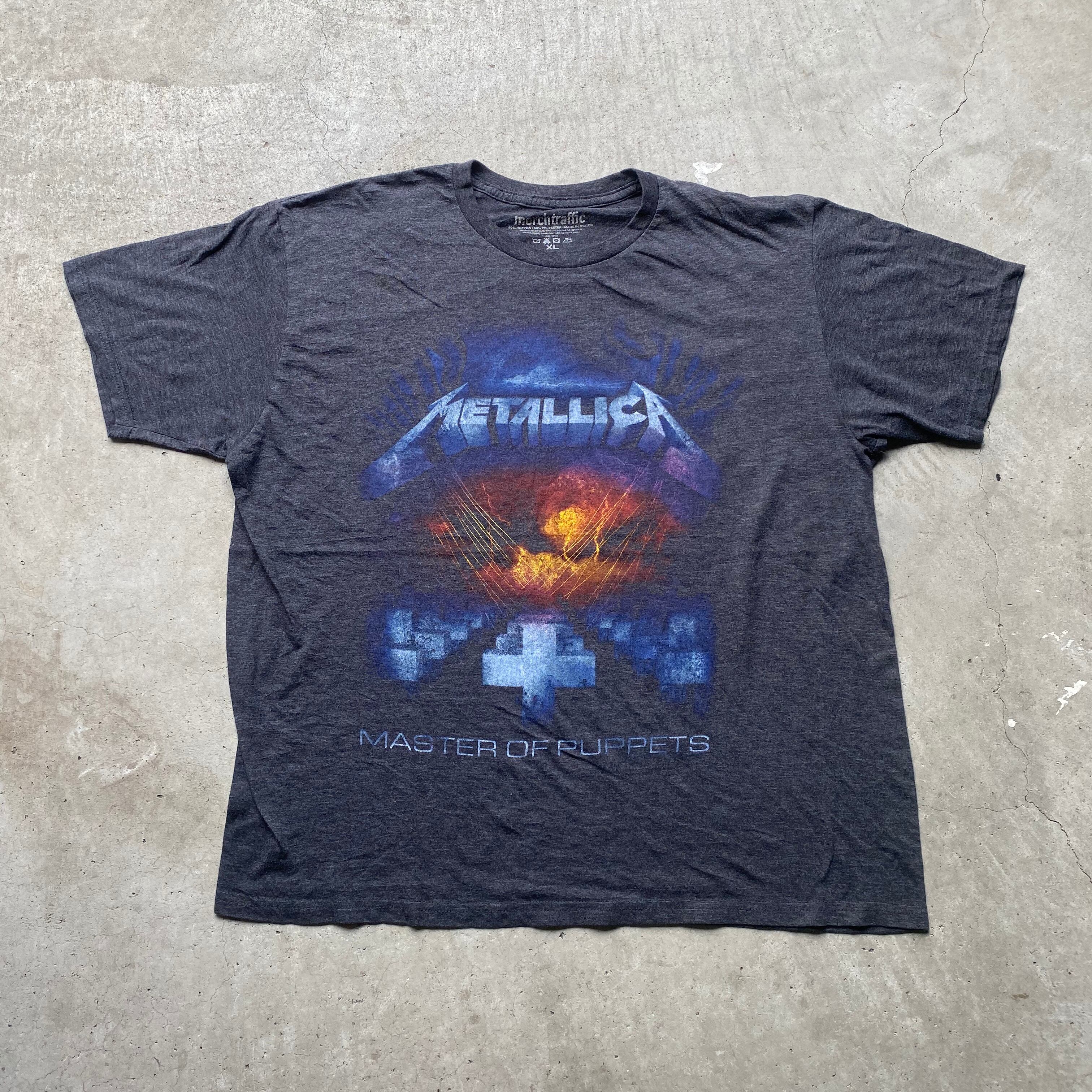 METALLICA メタリカ MASTER OF PUPPETS メタル・マスター バンドT 00s 