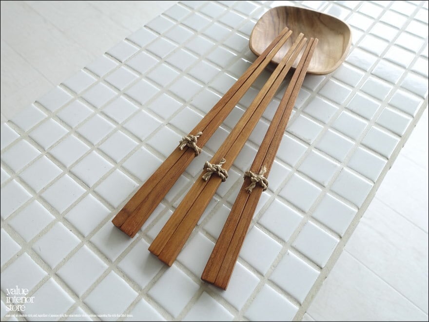 チーク無垢材 角箸 四角箸 おはし 先角箸 木のお箸 木製箸 無垢