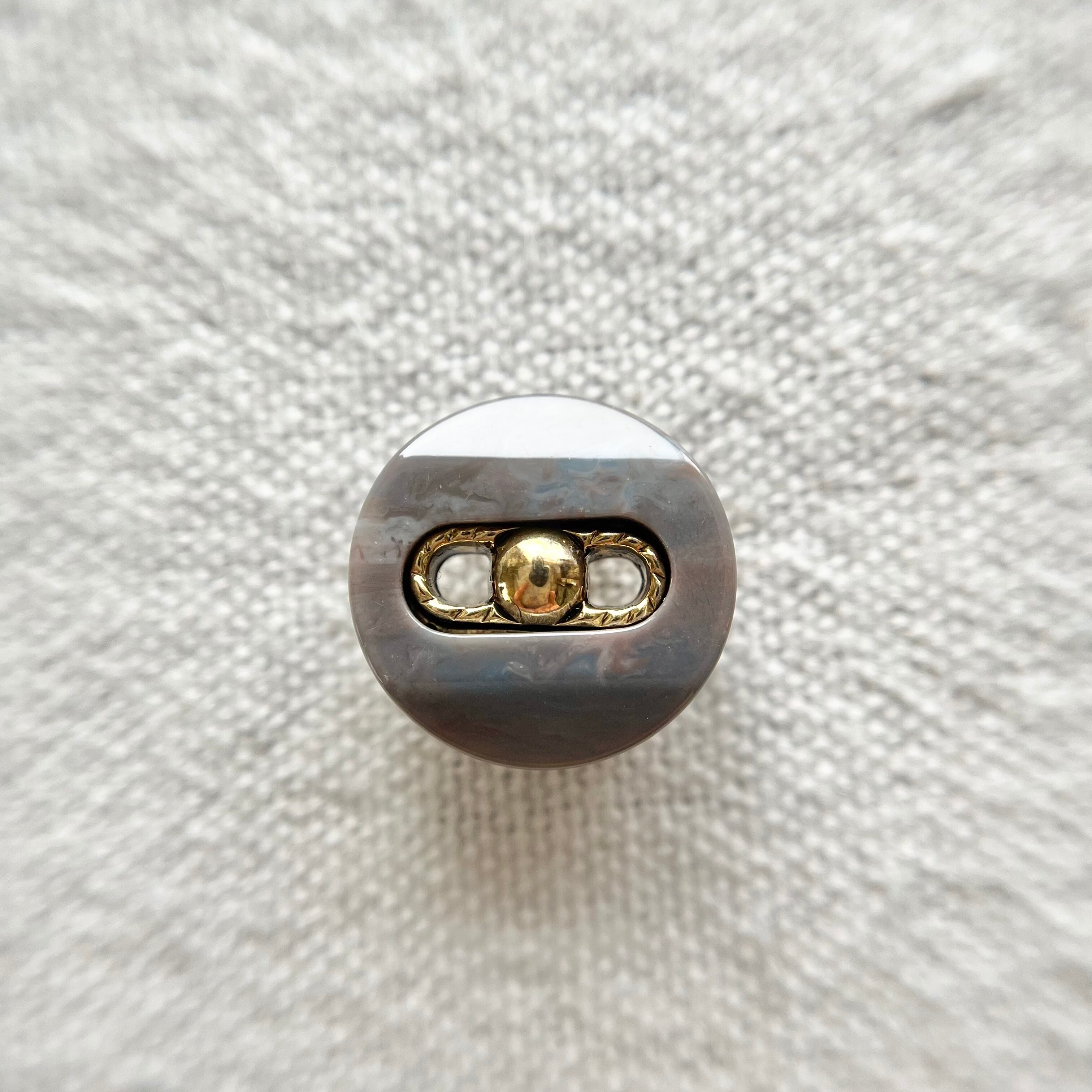 ゴールドボール×グレーマーブル 15㎜