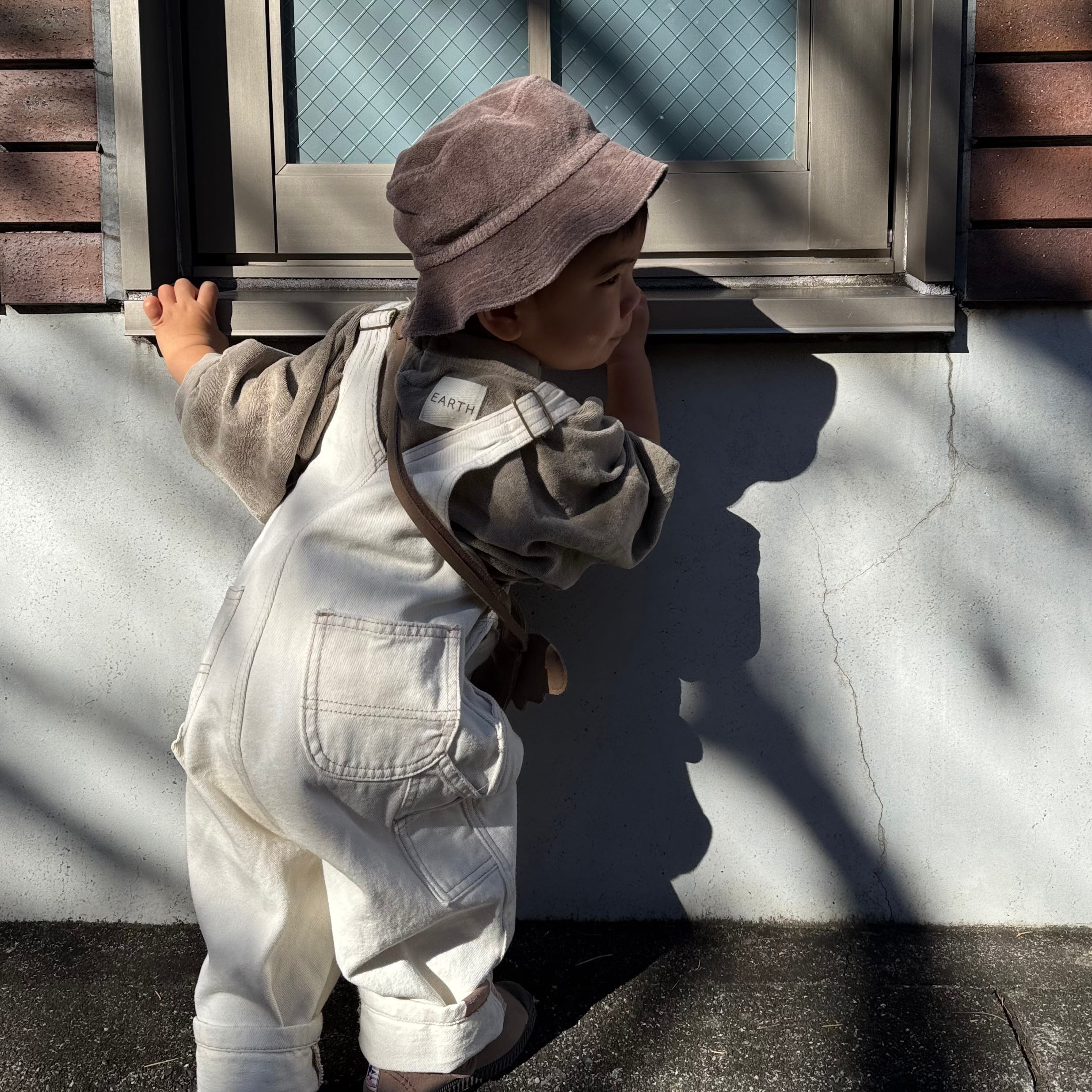 Earth】Baby Sweatsuit モモンガロンパース EARTH モモンガロンパース