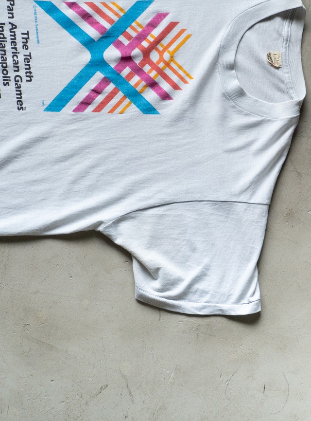 "Pan American Games" 1980s Event t-shirt