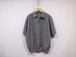 crepuscule”Light Moss Stitch Polo D.Gray”