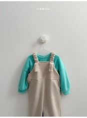 〖取寄〗韓国子供服 / 26winter / minirobe / クッキーオーバーオール / キッズ *S~L*