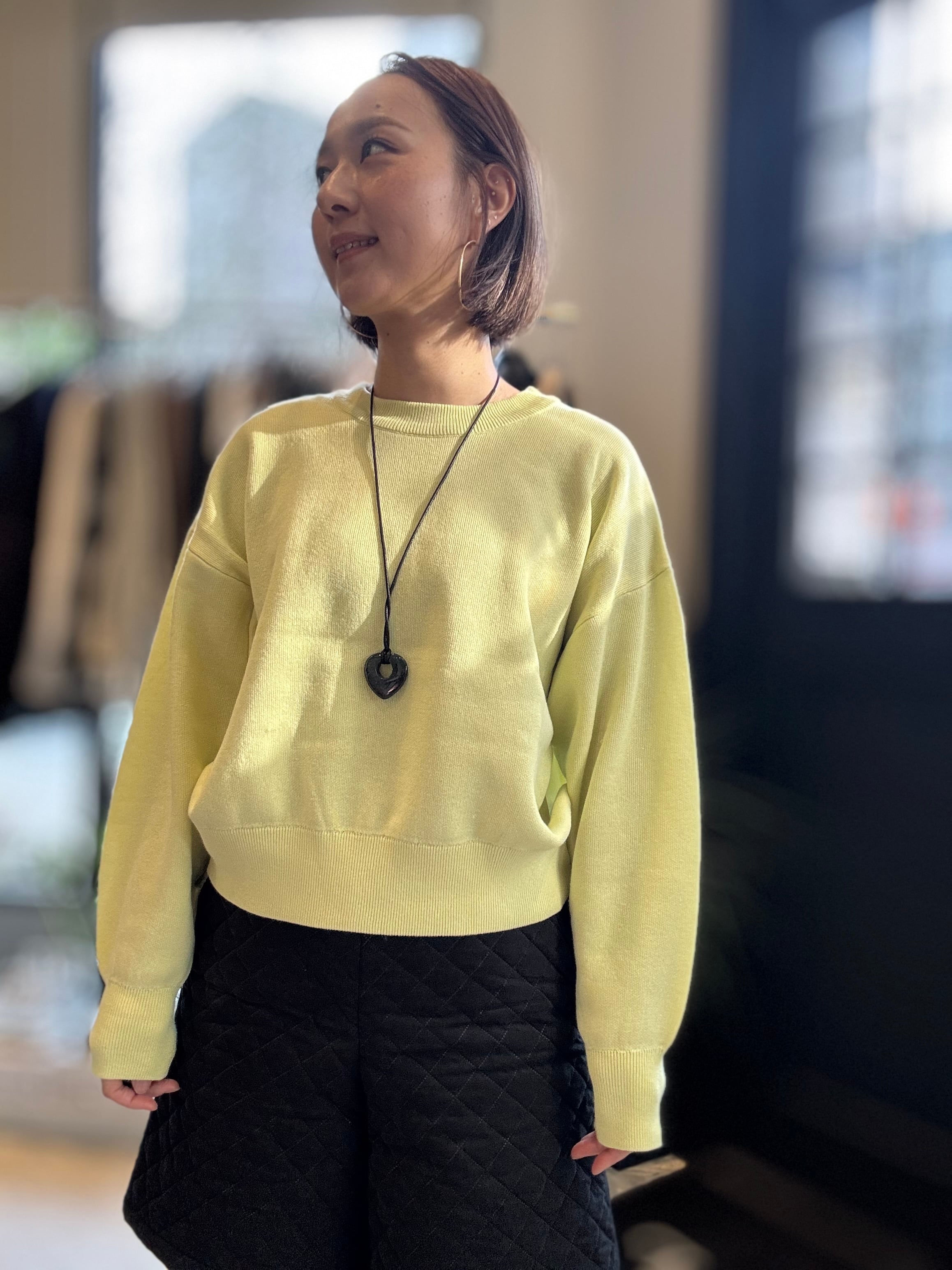 【SELECT】スウェットライクニットPO