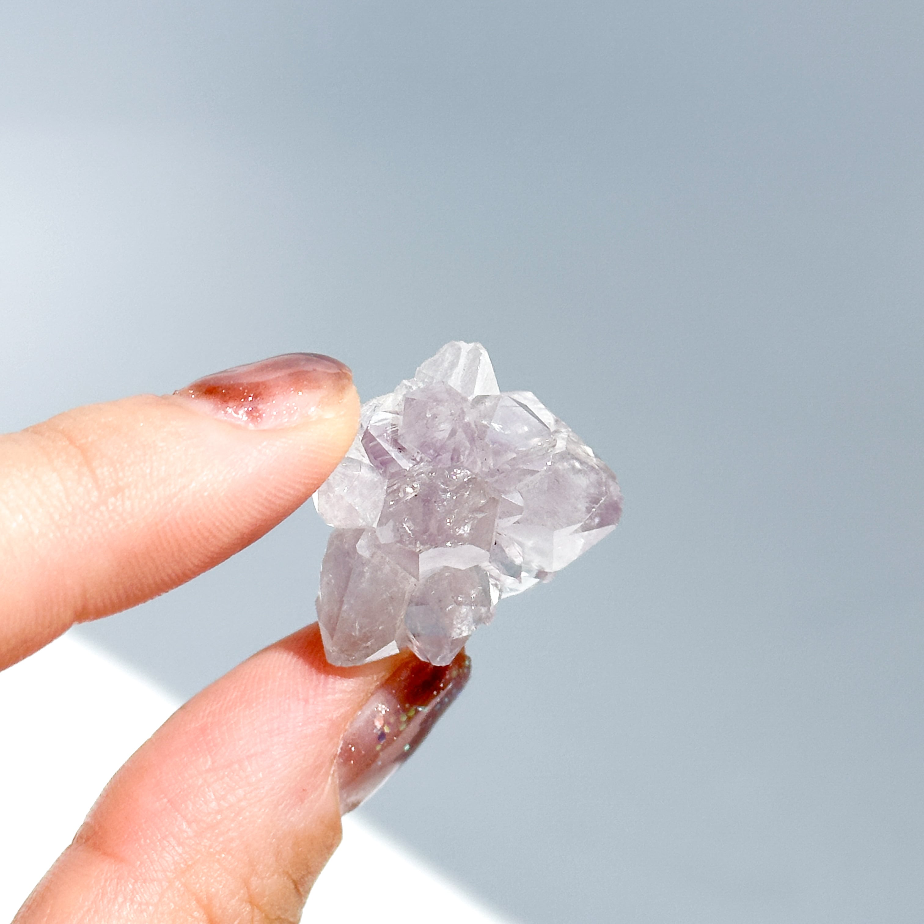 ウルグアイ産フラワーアメジスト 原石73◇ Flower Amethyst ◇天然石