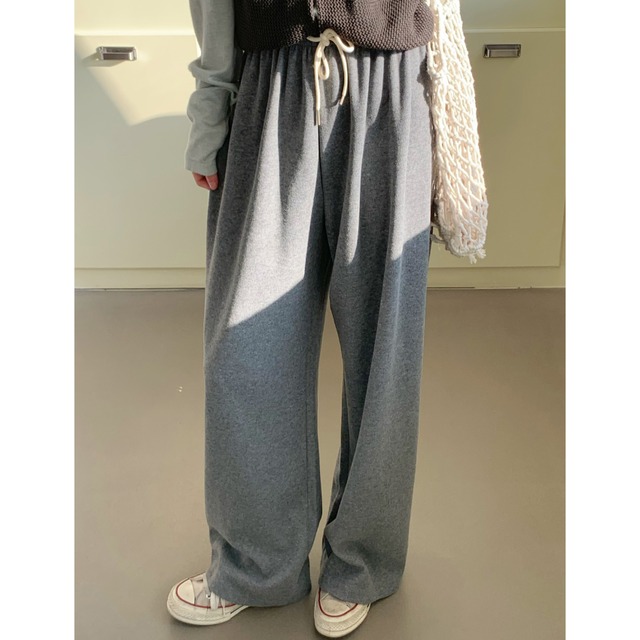 drawstring casual pants J00030