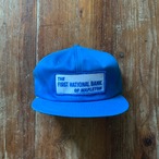 Vintage K-Products Promo trucker hat made in USA "The First National Bank of Mapleton”