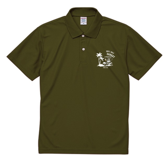 FREBULL GOLF ドライポロシャツ シティグリーン P00576