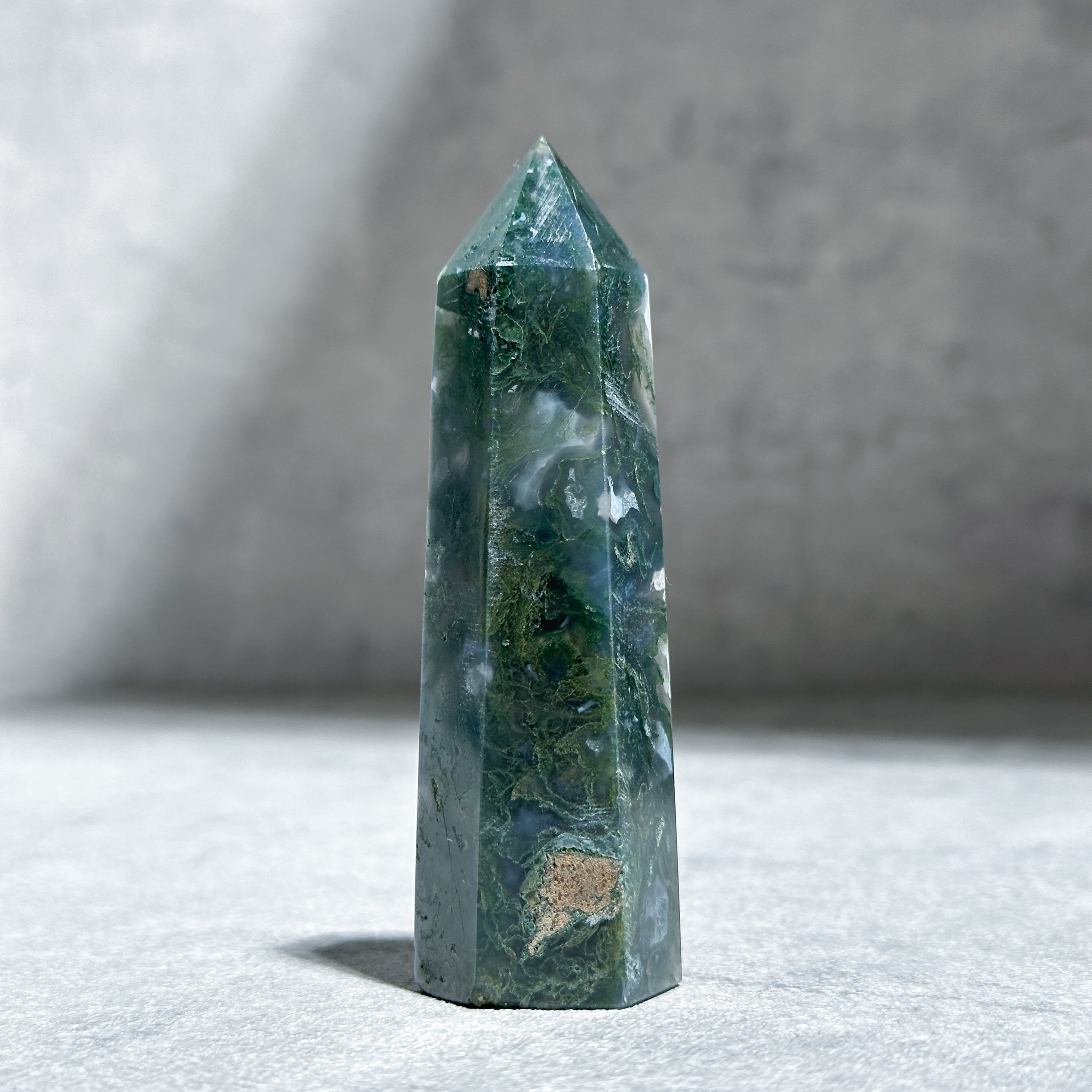 モスアゲート タワー23◇ Moss Agate ◇天然石・鉱物・パワーストーン